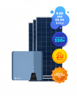 GERADOR DE ENERGIA SOLPLANET 59,94kWp