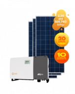 GERADOR DE ENERGIA SOLIS 501,760kWp