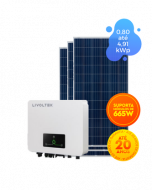 GERADOR DE ENERGIA LIVOLTEK 4,43kWp