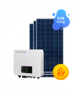 GERADOR DE ENERGIA LIVOLTEK 3,36kWp - TESTE