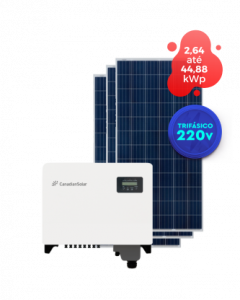 GERADOR DE ENERGIA CANADIAN 44,88kWp