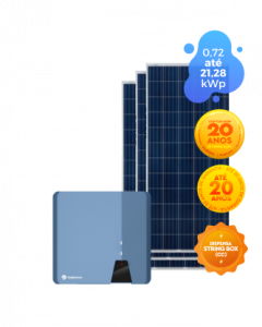 GERADOR DE ENERGIA SOLPLANET 17,82kWp