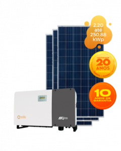 GERADOR DE ENERGIA SOLIS 250,880kWp