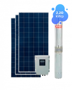 Bomba de Água Solar Ebara 2200W 150mca