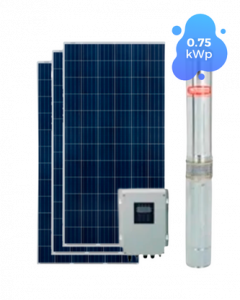 Bomba de Água Solar Ebara 750W