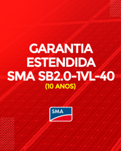 Garantia Estendida SMA SB2.0-1-VL-40 10 anos